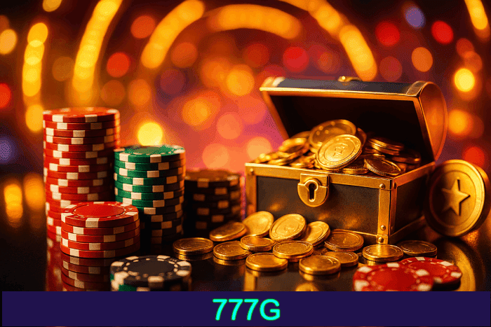 Baú de bônus Cassino 777G prêmios e recompensas